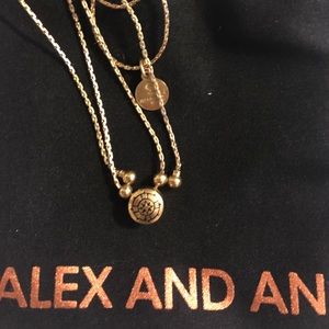 ALEX AND ANI Expandable Compass Necklace